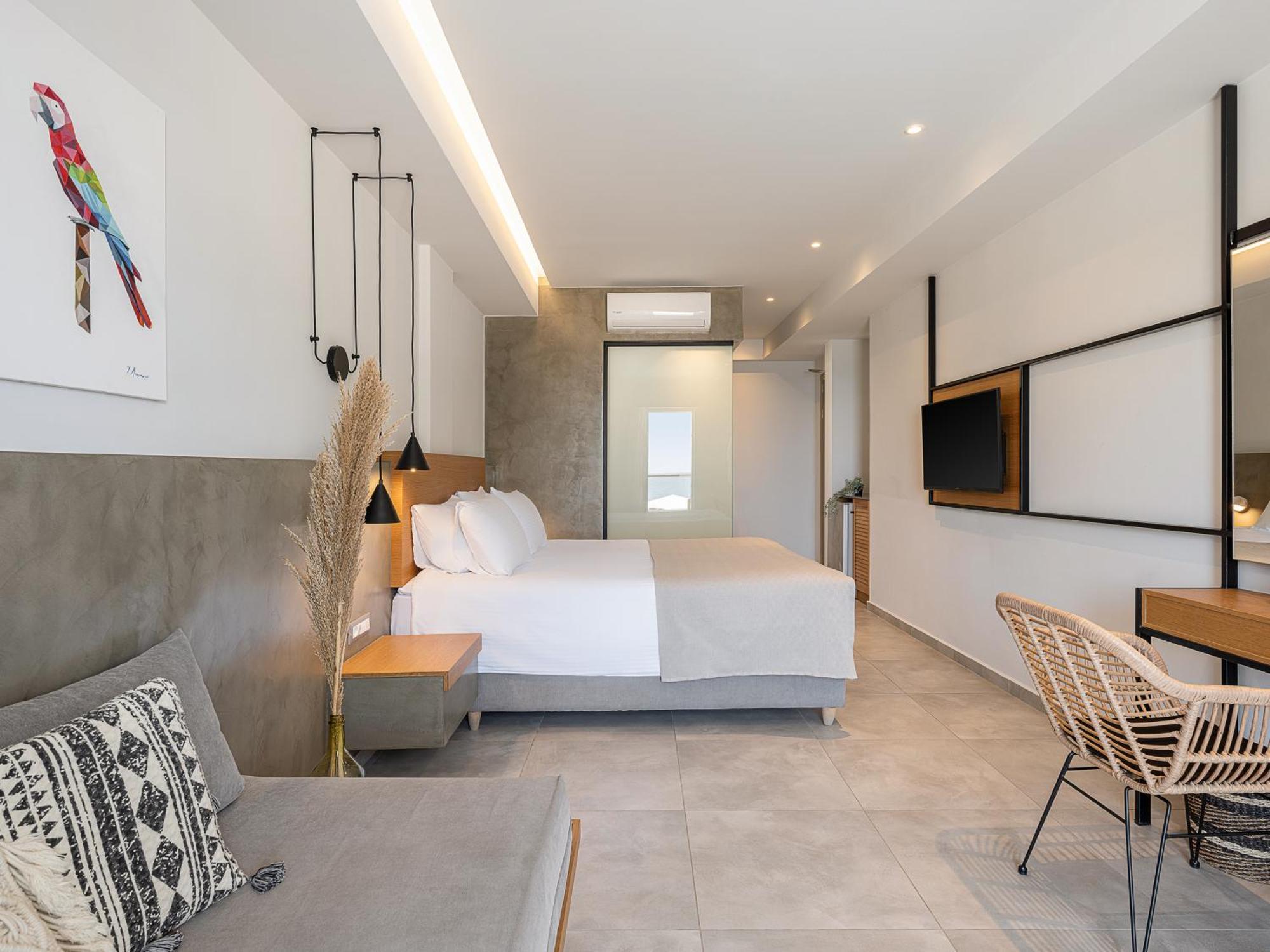 Alexia Beach Hotel Agia Marina  Ngoại thất bức ảnh